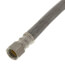 9" Pro-Series Click Seal Braided Stainless Steel Hose Toilet Connector (3/8" Compression x 7/8" Ballcock)