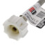 9" Pro-Series Click Seal Braided Stainless Steel Hose Toilet Connector (3/8" Compression x 7/8" Ballcock)