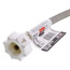12" Pro-Series Click Seal Braided Stainless Steel Hose Toilet Connector (3/8" Compression x 7/8" Ballcock)