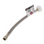 12" Pro-Series Click Seal Braided Stainless Steel Hose Toilet Connector (3/8" Compression x 7/8" Ballcock)