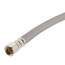 12" Pro-Series Click Seal Braided Stainless Steel Hose Toilet Connector (3/8" Compression x 7/8" Ballcock)