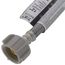 PRO1T12 12" Braided Stainless Steel Hose Toilet Connector (3/8" Comp. x 7/8" Ballcock)