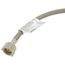 16" Pro-Series Braided Stainless Steel Hose Toilet Connector (3/8" Compression x 7/8" Ballcock)