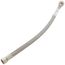 16" Pro-Series Braided Stainless Steel Hose Toilet Connector w/ Metal Nut (3/8" Compression x 7/8" Ballcock)