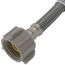 PRO1T20 20" Braided Stainless Steel Hose Toilet Connector (3/8" Compression x 7/8" Ballcock)