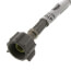 PRO4T09 9" Pro-Series Braided Stainless Steel Hose Toilet Supply Connector (1/2 FIP x 7/8 Ballcock)