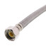 PRO4T12 12" Pro-Series Braided Stainless Steel Hose Toilet Supply Connector (1/2 FIP x 7/8 Ballcock)