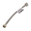 PRO4T12 12" Pro-Series Braided Stainless Steel Hose Toilet Supply Connector (1/2 FIP x 7/8 Ballcock)