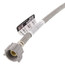 PRO4T20 20" Pro-Series Braided Stainless Steel Hose Toilet Supply Connector (1/2 FIP x 7/8 Ballcock)