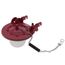 PRO58 3" Universal Toilet Flapper (Red)