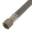 PRO8F12 12" Pro Series Braided Stainless Steel Hose Faucet Connector (3/8" Compression x 3/8" O.D. Compression)