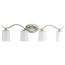 Inspire 4 Light Bath Vanity Light (Brushed Nickel), P2021-09