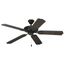 AirPro 52" 5 Blade Indoor/Outdoor Ceiling Fan (Forged Black), P2502-80
