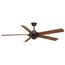 Ellwood 68" 5 Blade Ceiling Fan with Remote (Antique Bronze) P2546-20