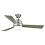 Trevina II 52" 3 Blade Ceiling Fan with Light (Painted Nickel), P2553-152WB