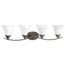 Trinity 4 Light Bath Vanity Light (Brushed Nickel), P3193-09