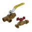 3/4" C x C Purge Station w/ Boiler Drain