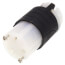 Extra-Hard Use Spec-Grade Connector, 2P, 3-Wire, 20A, NEMA 6-20R - Black/White (250V)