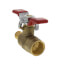 1/2" PEX x 1/2" Sweat Ball Valve w/ T-Handle (Lead Free)