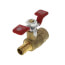 1/2" PEX x 1/2" Sweat Ball Valve w/ T-Handle (Lead Free)