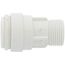 3/8" OD Tube x 9/16"-24 UNEF JG Twist & Lock Speedfit Secure Male Compression Connector