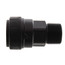 PSEI012826E PEX Male Connector, 3/4" CTS x 3/4" NPT, Black