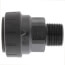 PSEI013626E PEX Male Connector, 1" CTS x 3/4" NPT, Black
