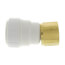 3/4" CTS ID x 3/4" NPT JG Twist & Lock Speedfit Secure Female Connector