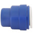 1/2" CTS ID JG Twist & Lock Speedfit End Cap (Blue)