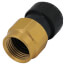 3/8" CTS x 1/2" NPS ProLock Female Adapter (Brass Nut)