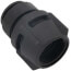 PSEI622838E Female Connector, 3/4" CTS x 1" NPS, Black