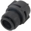 PSEI622838E Female Connector, 3/4" CTS x 1" NPS, Black
