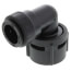 PSEI63283AE Female Elbow Connector, 3/4" CTS x 1-1/4" NPS, Black