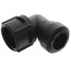 PSEI63363AE Female Elbow Connector, 1" CTS x 1-1/4" NPS, Black