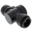 PSEISV28EP Shut Off Valve, 3/4" CTS, Black