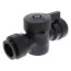 PSEISV28EP Shut Off Valve, 3/4" CTS, Black