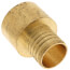 1-1/2" PEX x 1-1/2" Female Sweat Copper Pipe Brass Adapter (Lead Free)