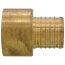 2" PEX x 2" Female Sweat Copper Pipe Brass Adapter (Lead Free)