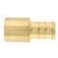 1/2" PEX x 1/2" Copper Fitting Brass Adapter (Lead Free)