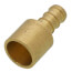3/8" PEX x 1/2" Copper Fitting Brass Adapter (Lead Free)