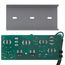 UPS Power Control Center, 10A Switch / Circuit Breaker, 120 Vac, 2 Outlets, Terminals, Status Contacts, 2-3/4" Track Mount