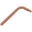 1/2" PEX Crimp Copper Stub Out Elbow (3-1/2" x 8")