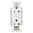 PlugTail Self-Test Tamper-Resistant Duplex GFCI Receptacle, 2P, 20A, NEMA 5-20R - White (125V)