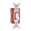 PlugTail Single-Pole Commercial Grade Toggle Switch, 20A - White (120V)