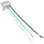 6" PlugTail Commercial Grade Connector, 2P, Right Angle, Stranded