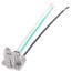 6" PlugTail Commercial Grade Connector, 2P, Right Angle, Stranded