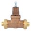 1/2" EB45 Double Union Sweat Pressure Regulating Valve, Metal Top (Lead Free)