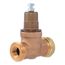 1/2" EB45 Single Union Sweat Pressure Regulating Valve, Metal Top (Lead Free)