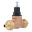 1/2" EB45 Double Union Cold Expansion Pressure Regulating Valve, Poly Top (Lead Free)