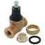 1/2" EB45 Single Union Threaded Pressure Regulating Valve, Poly Top (Lead Free)